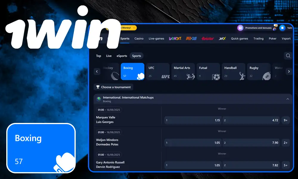 Boxing betting